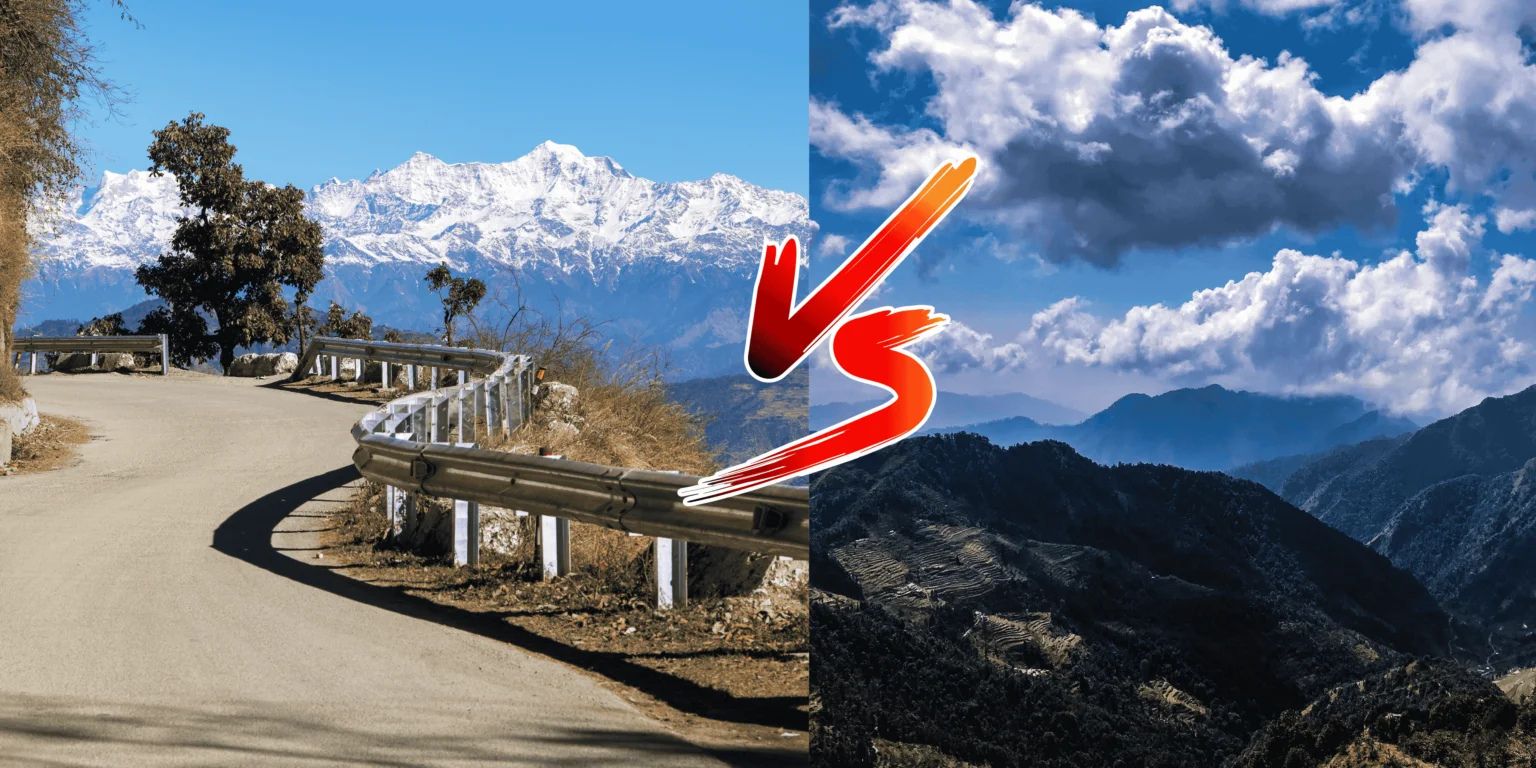 Is kanatal better or Mussoorie ? 